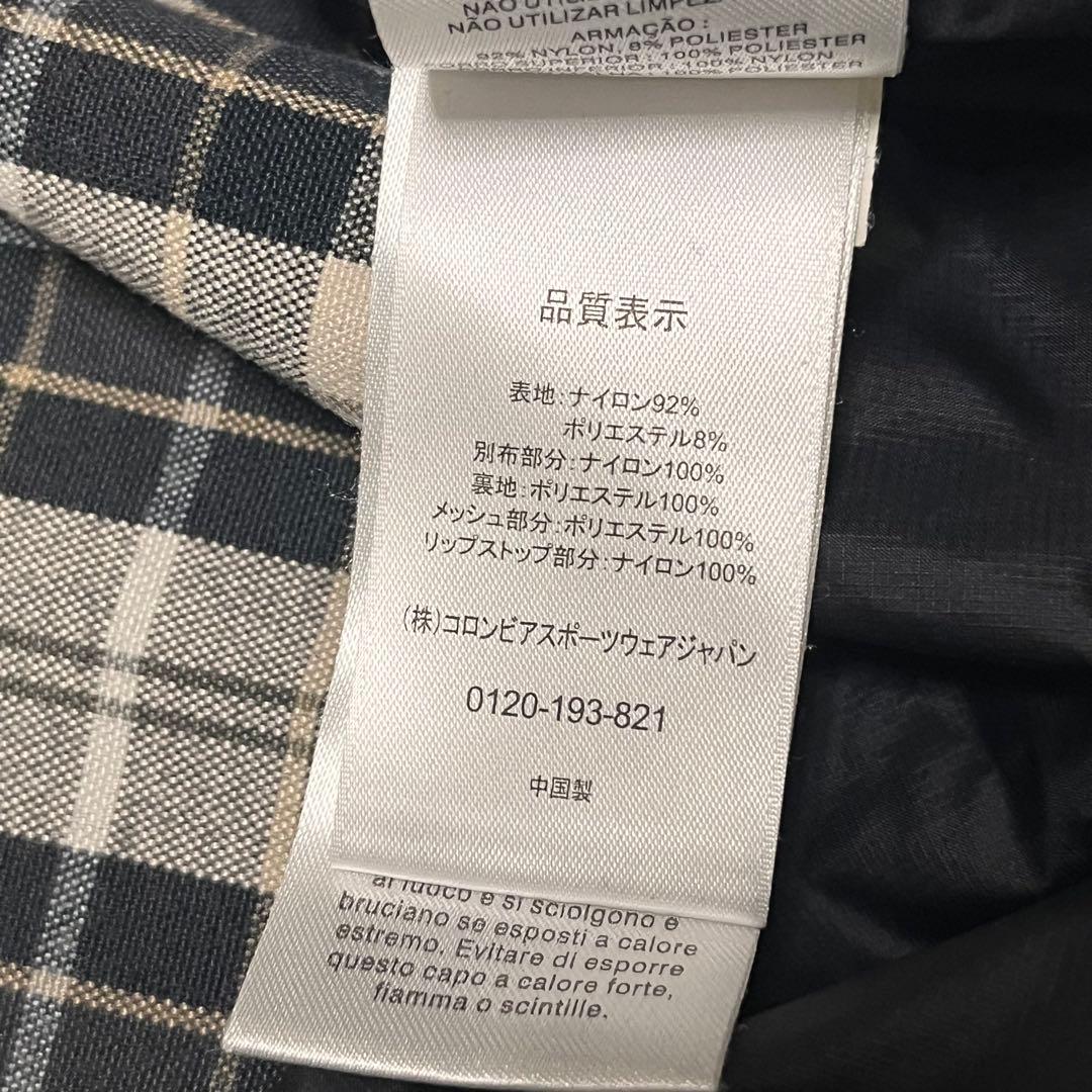 00s Columbia コロンビア グラフチェック 短丈 希少 y2k