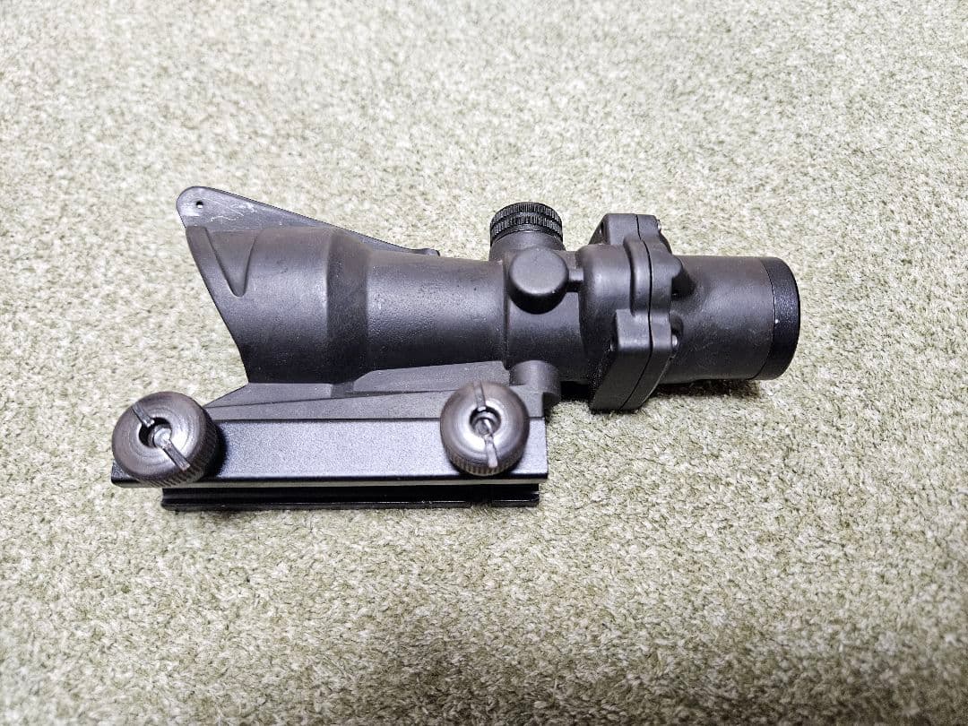 マ*4様 実銃使用 ACOGスコープ チューブ式 電池不要