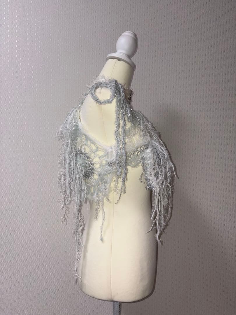 ハンドメイド　ニット　キャミソール( )✩‧₊