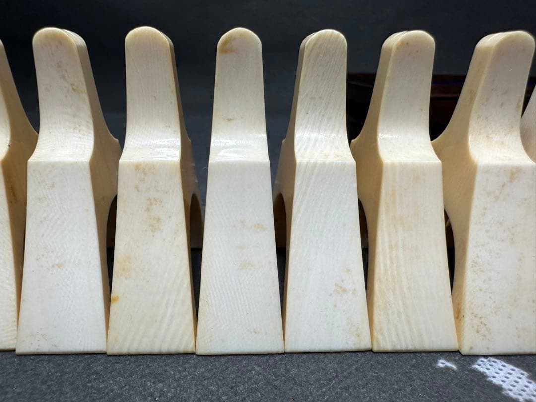 極上　三線　琴柱 筝柱　天然素材 14個セット 和楽器　御琴　御箏琴柱