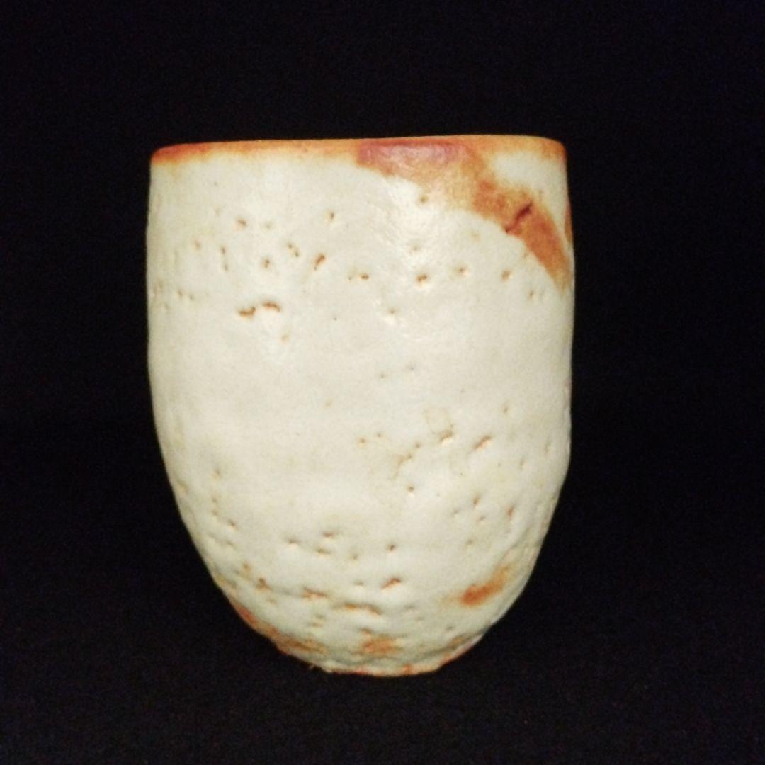 人間国宝　加藤孝造　志野湯呑共箱付き！