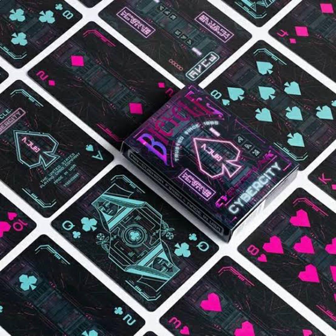 新品未開封 BICYCLE CYBERPUNKトランプ サイバーパンク