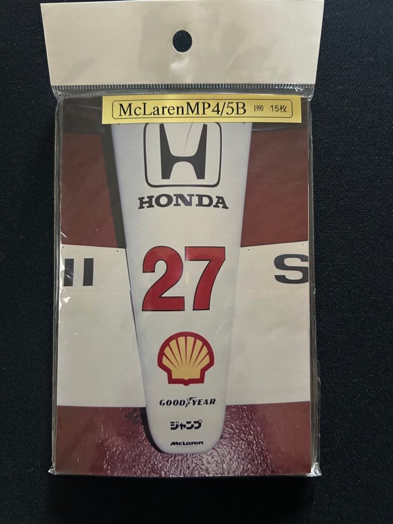 アイルトン・セナ　McLaren MP4/5 B 1990 写真15枚セット