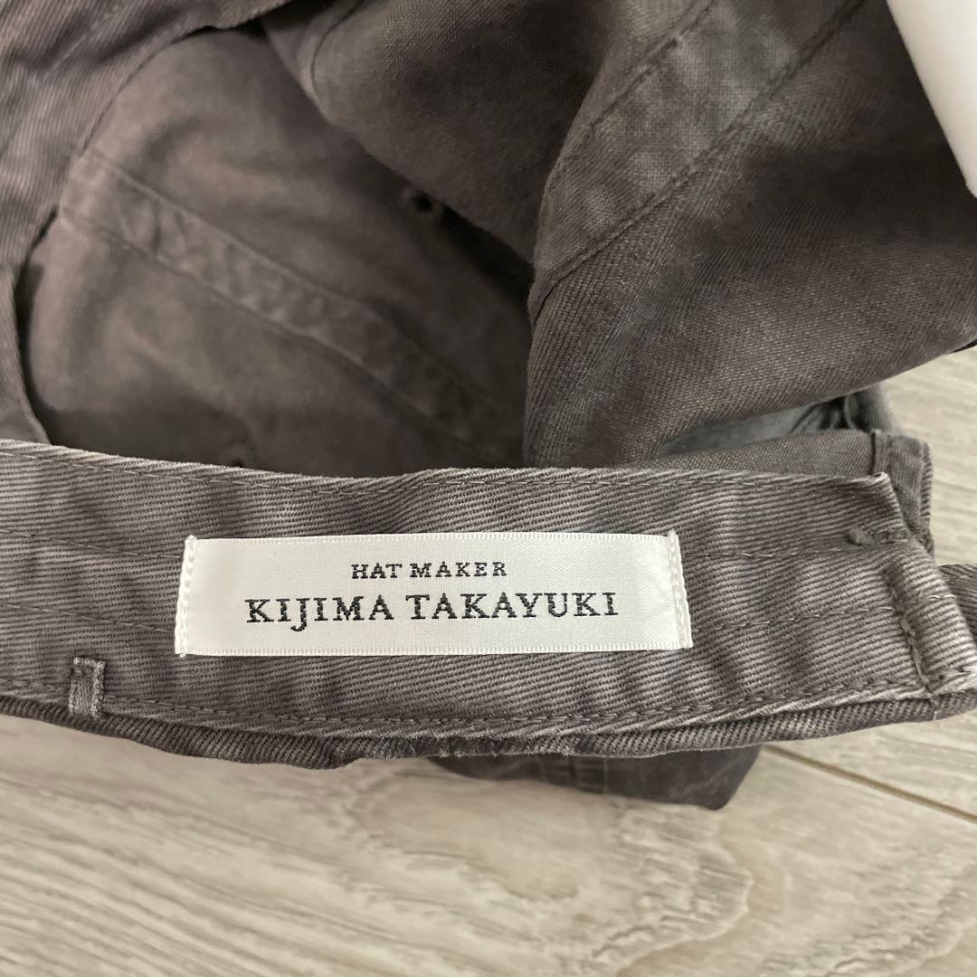 ＜AURALEE＞DYED FINX CHINO CAP/チノキャップ