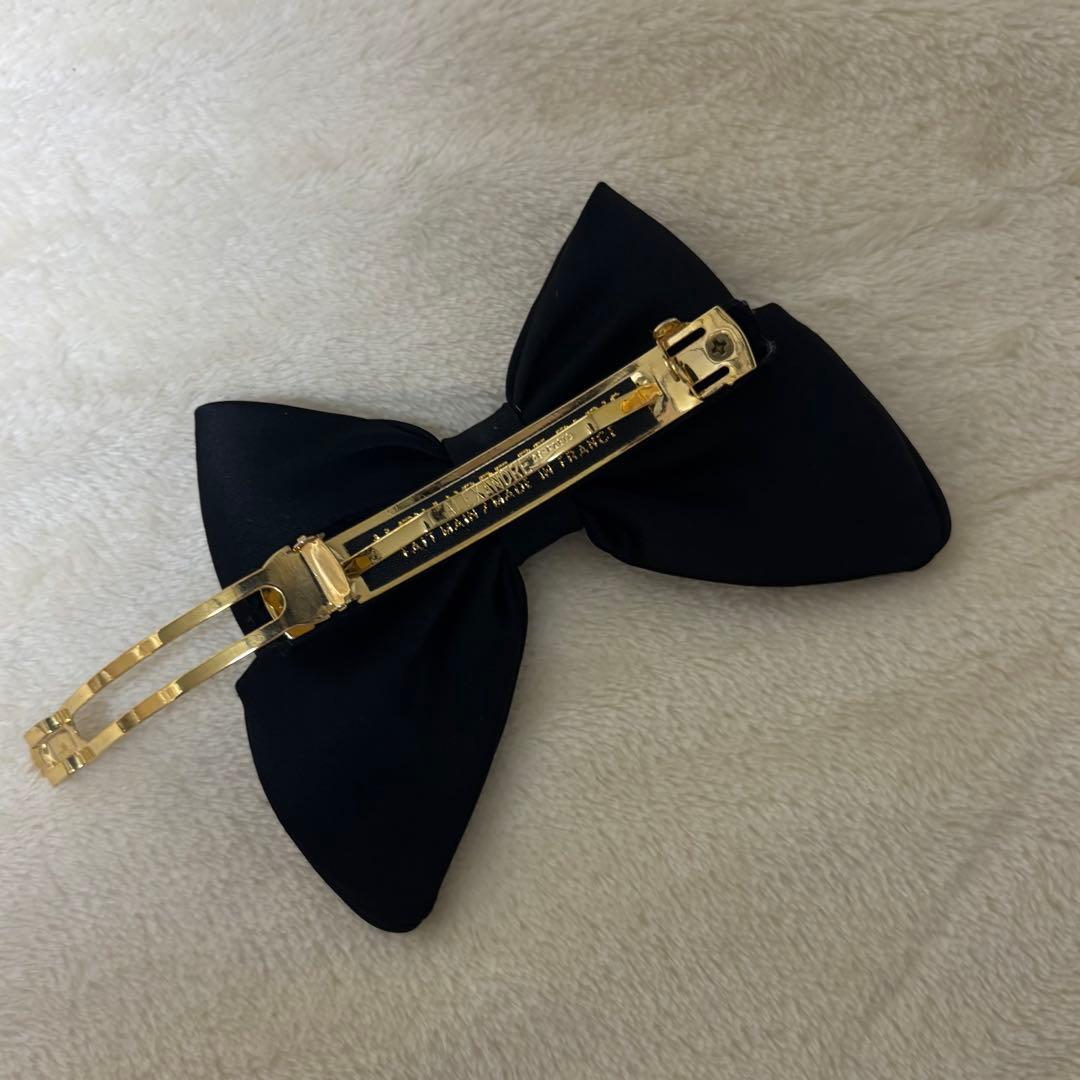 【美品】アレクサンドルドゥパリ　リボンバレッタ