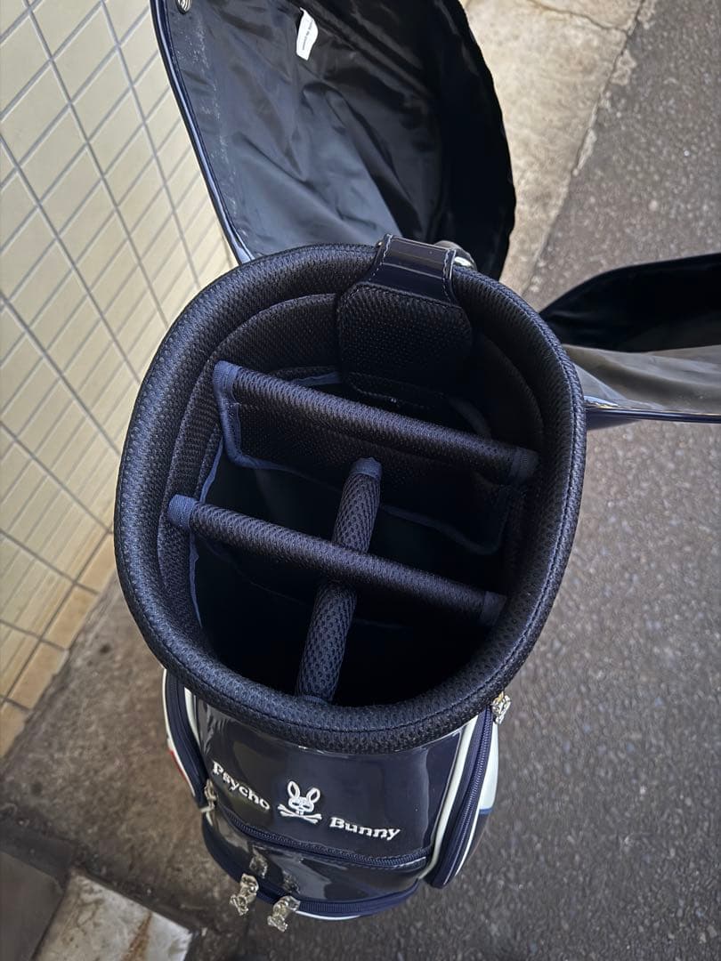 Psycho Bunny キャディバッグ アメリカ国旗デザイン