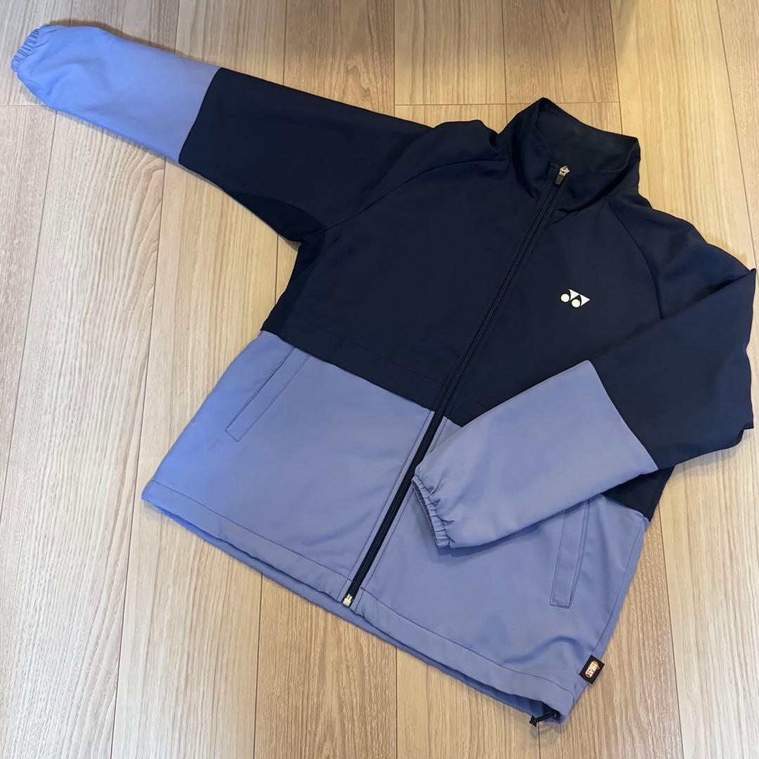 チル 　YONEX ジャケット パンツセット ネイビー/パープル