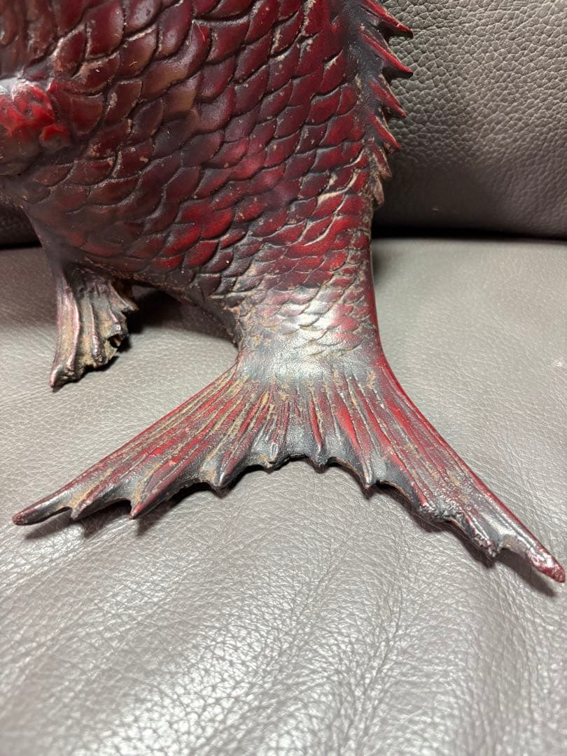 恵比寿さまと鯛の置物