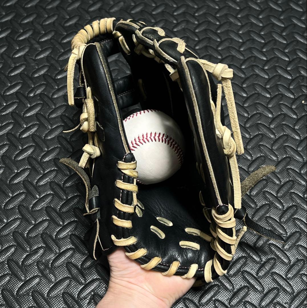 ミズノ グローバルエリート Hセレクション 軟式 内野手用 グローブ 菊池モデル