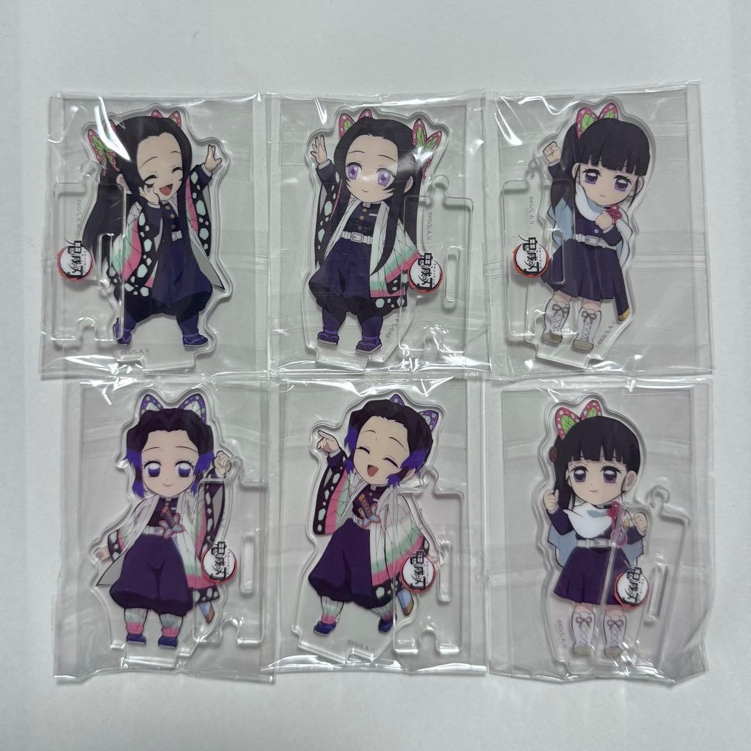 鬼滅の刃 鬼滅 繋がるアクリルスタンド しのぶ カナエ カナヲ 胡蝶三姉妹セット