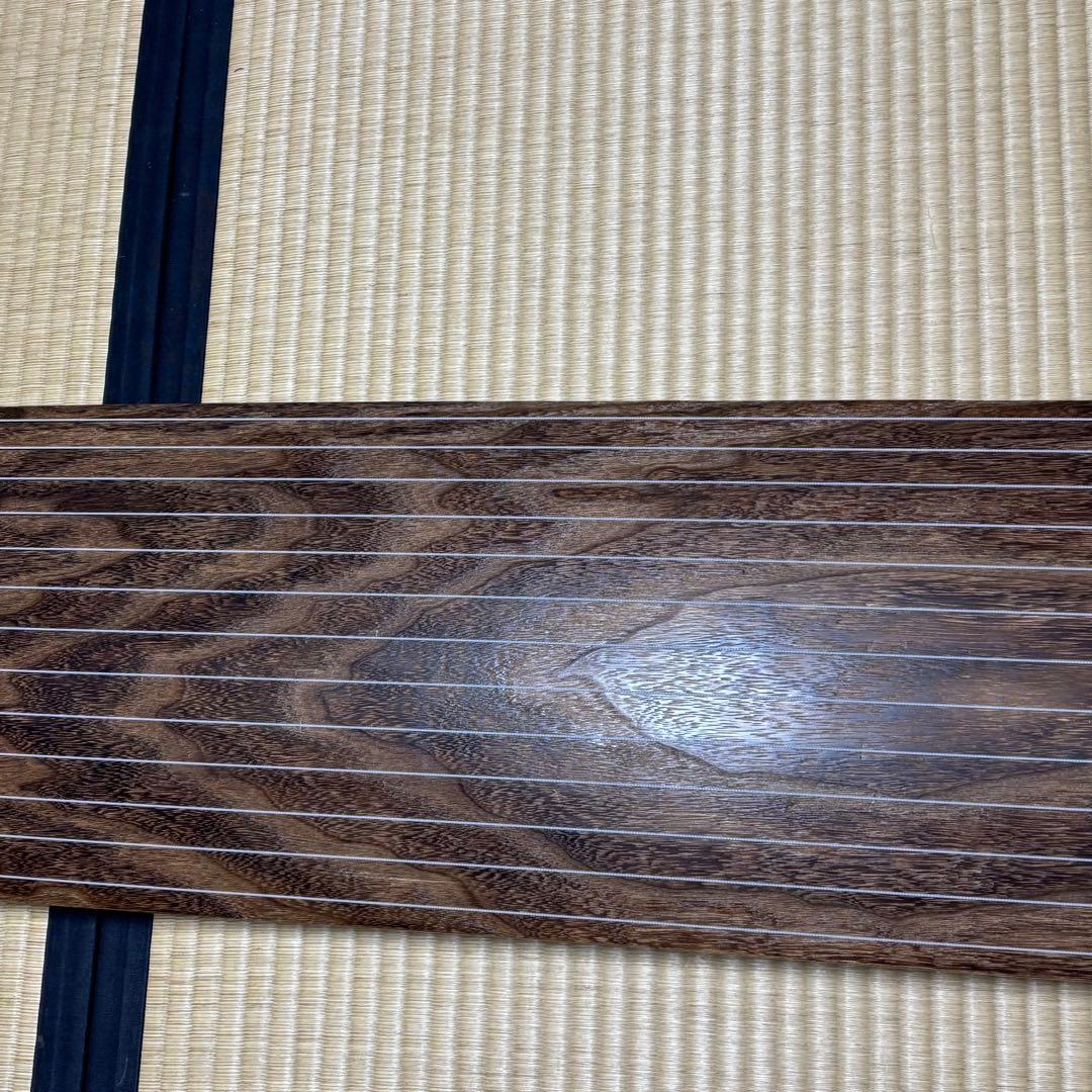 【高級 送料込み】お琴 13弦 綾杉彫り くり甲 和楽器