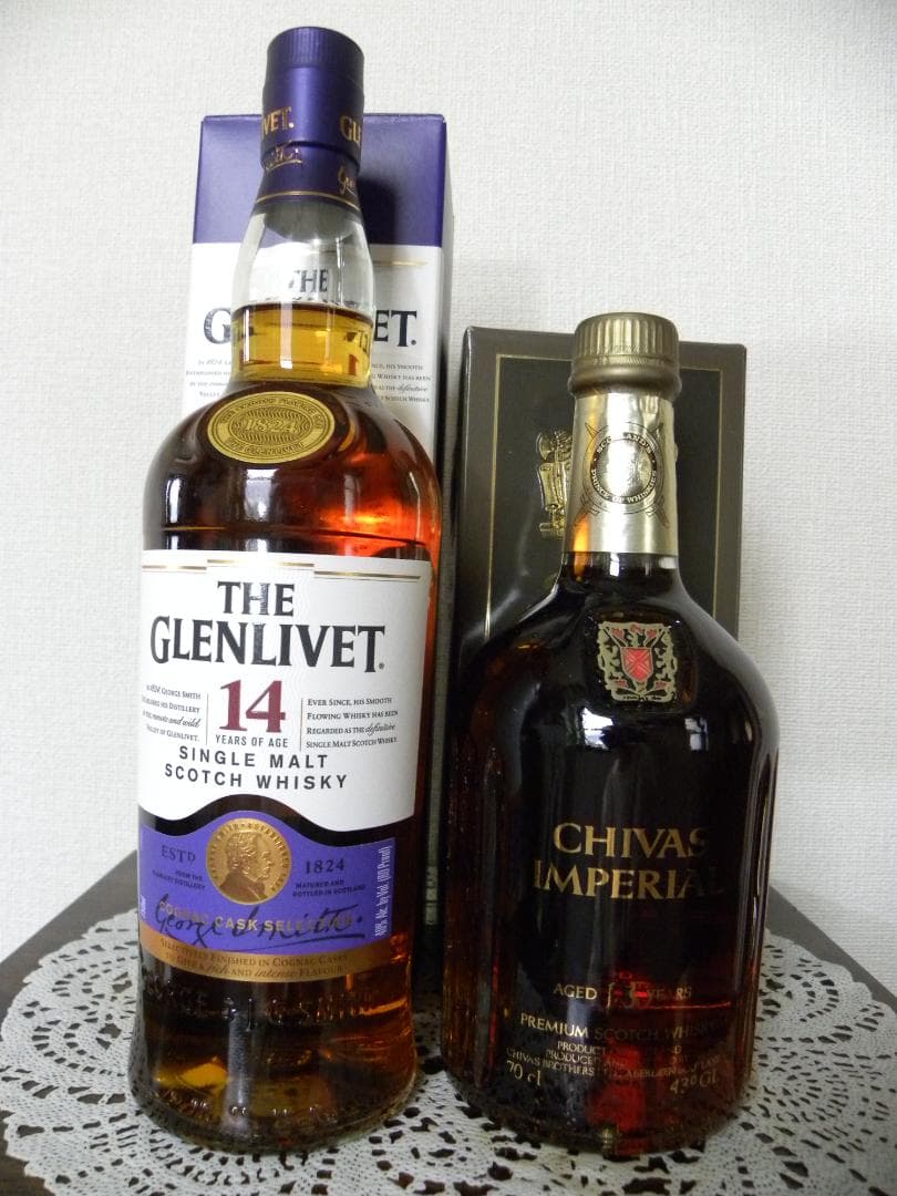 スコッチウイスキー (THE GLENLIVET・CHIVAS)