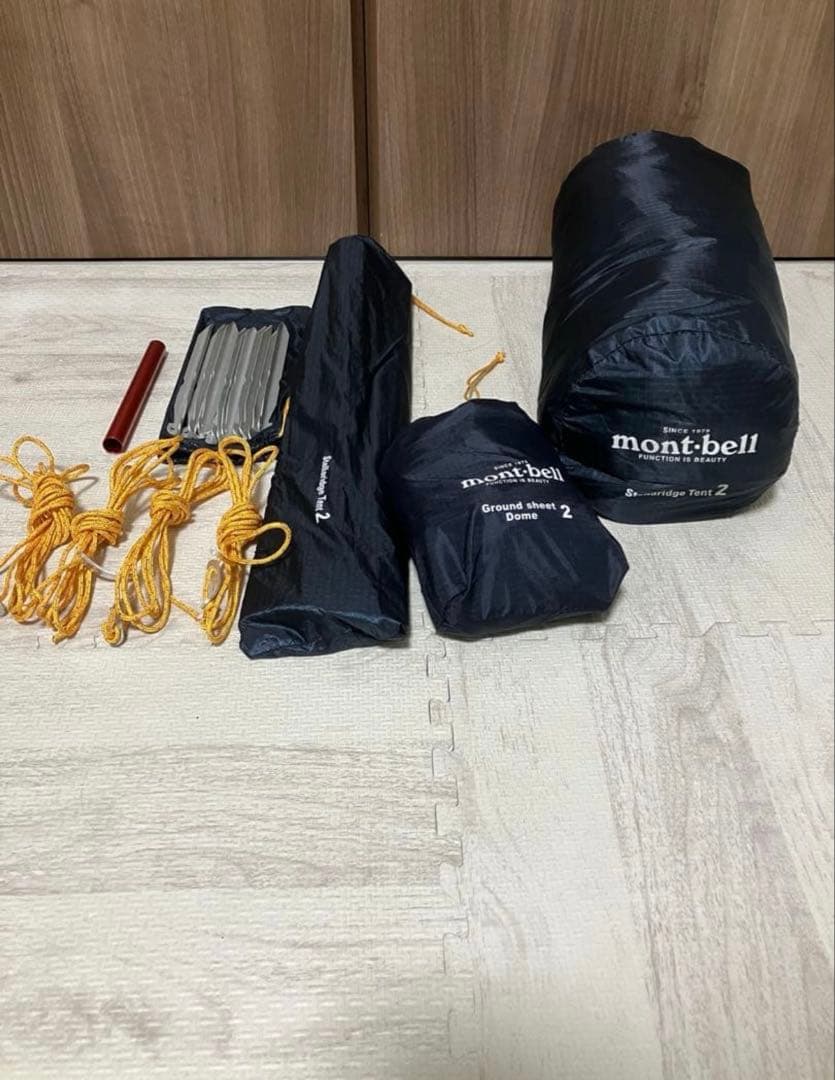 モンベル ステラリッジテント 2型 旧型　フルセット