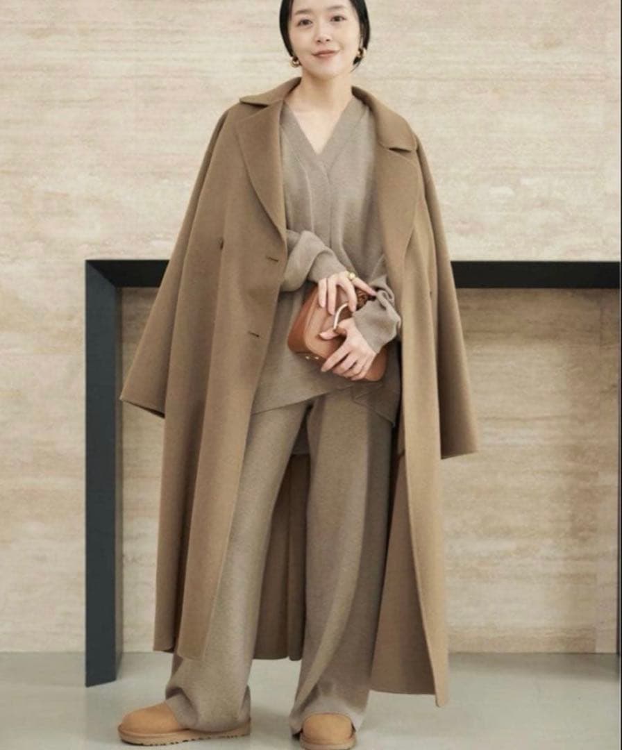 Plage CASH TOUCH flare パンツ カーディガン　2点セット