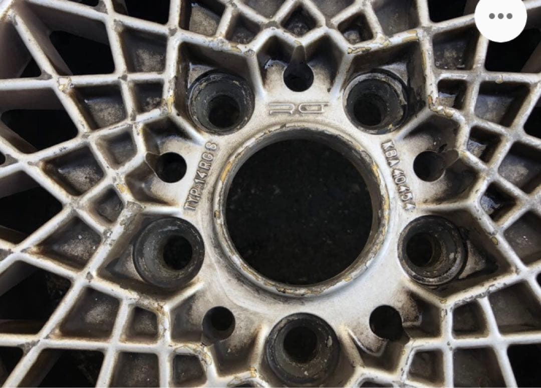  ビンテージホイール　2本　希少品　RG イタリア製　7j-14インチ