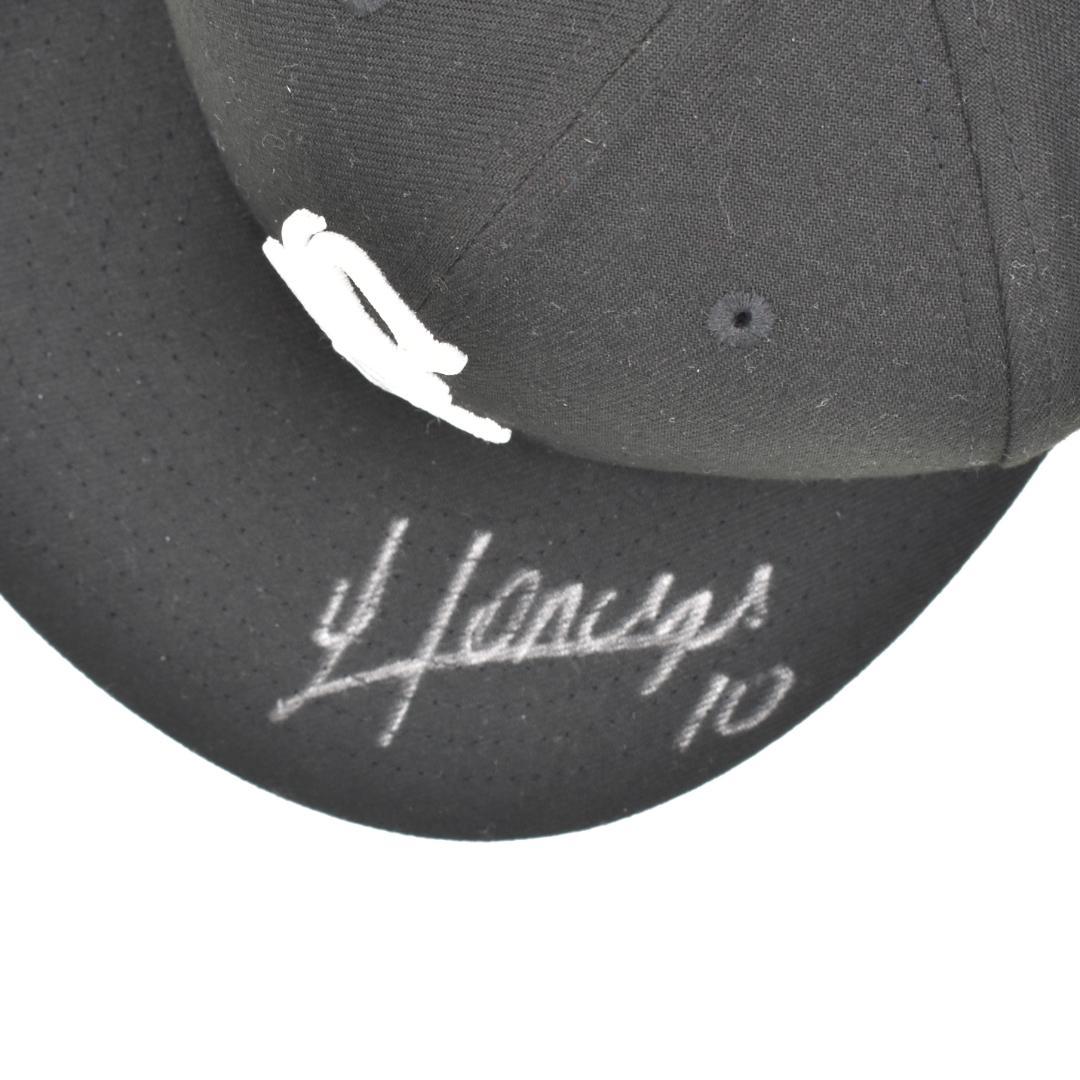 ヨアン・モンカダ 直筆サイン入り ニューエラ キャップ MLB ホログラム付き