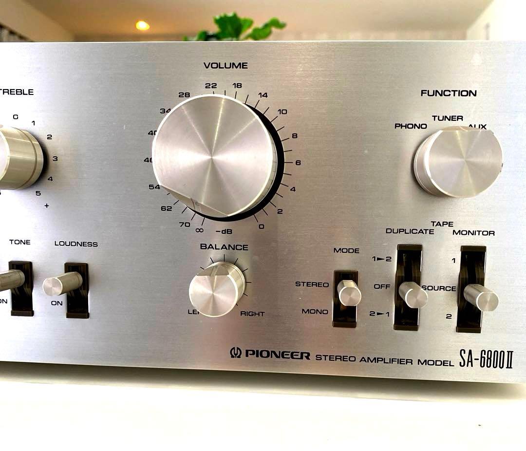 PIONEER プリメインアンプ SA-6800Ⅱ パイオニア メンテ動作品