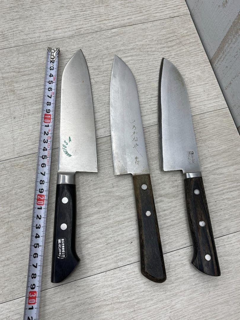 s*a様 包丁 12点 まとめて クロマックス 雅一心 くろがねや 源正舟 三徳