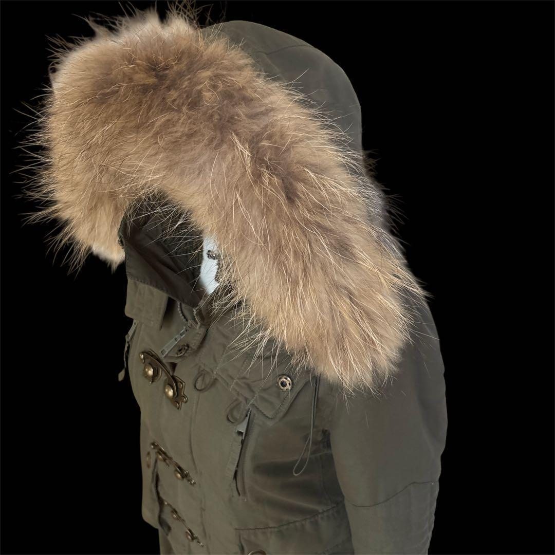 【美品】　SLY y2k ミリタリー　モッズコート　ファー　 N-3Bアーカイブ