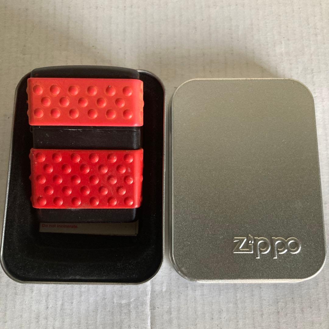 【ジッポーライター】2000年代？RED ZIP GUARD