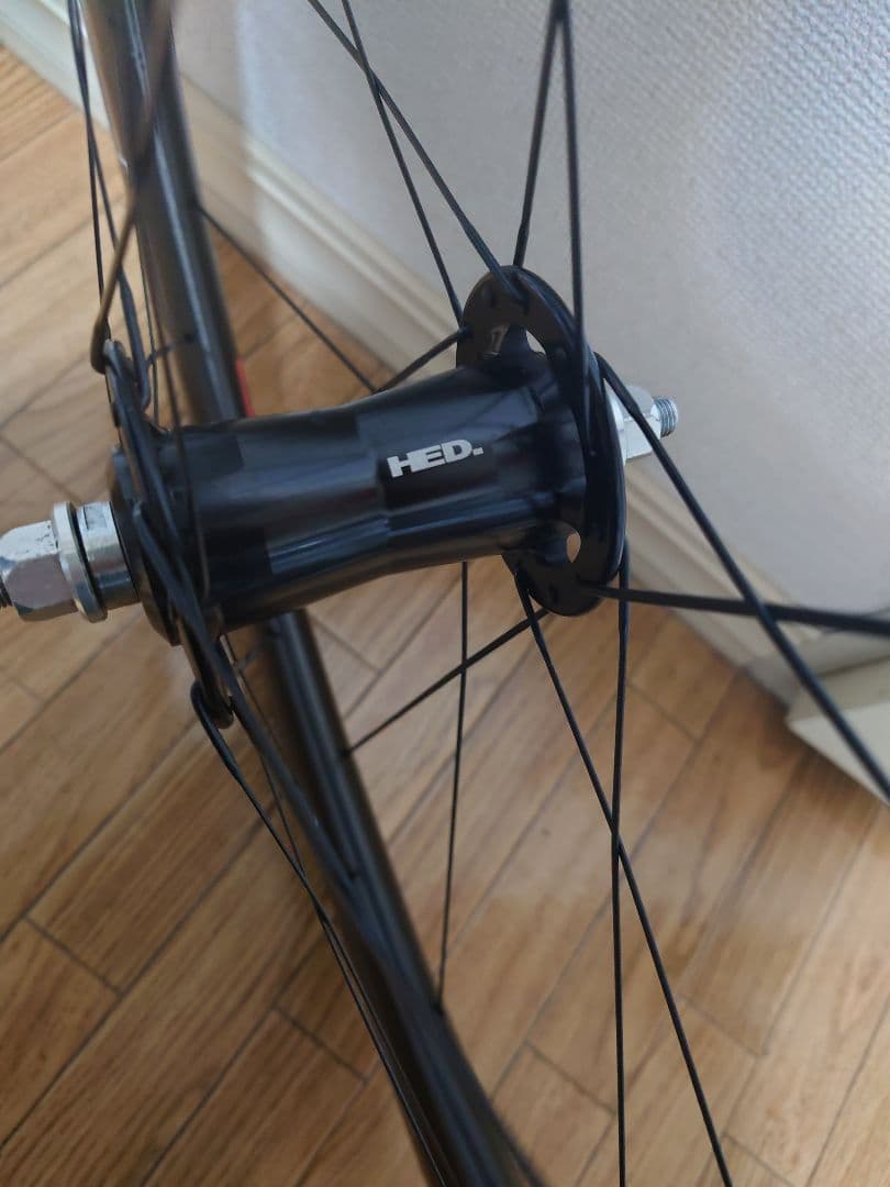 HED JET 9 Plus Track Black　フロントホイール