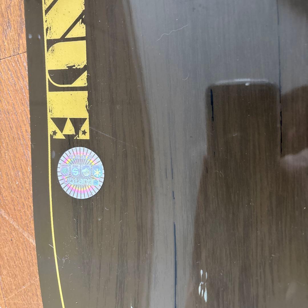 Burton スノーボード ブラック ゴールド