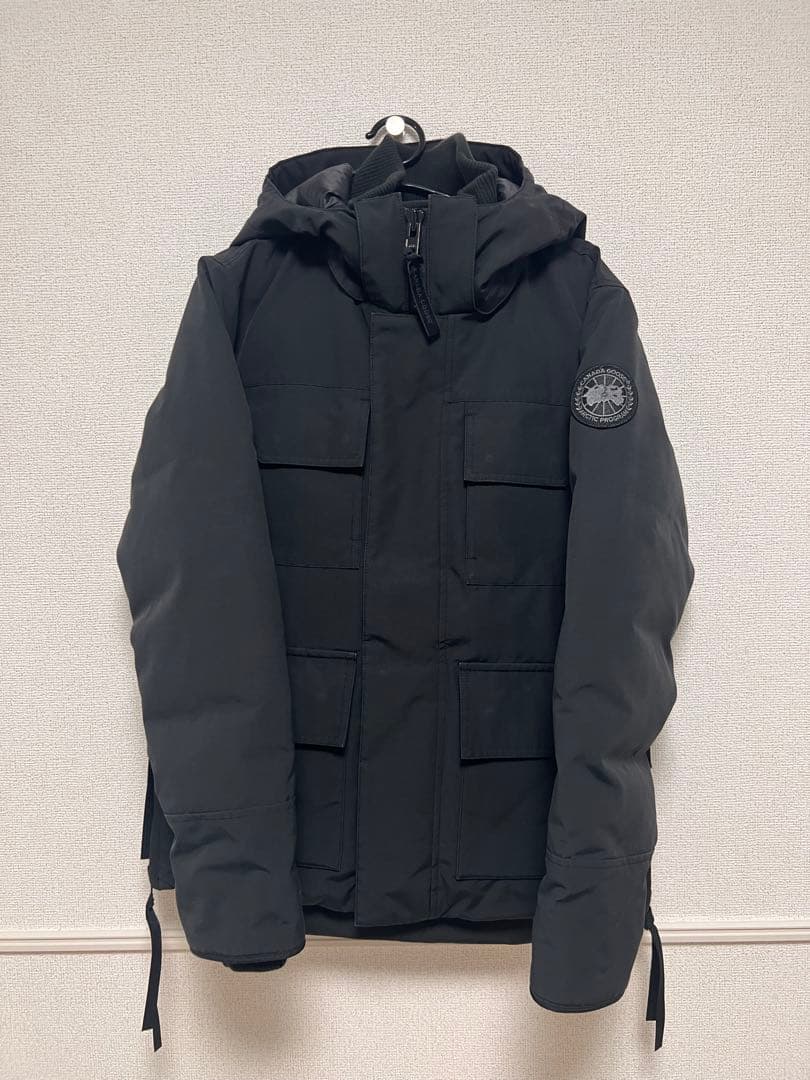   ブラックダウンジャケット