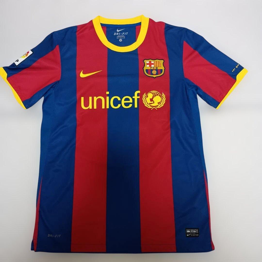 メッシ　バルセロナユニフォーム　リオネル・メッシバルサユニフォームナイキ製