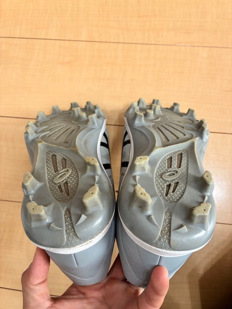 ASICS GOLDSTAGEスパイクシューズ 27.0 cm グレー/ブラック