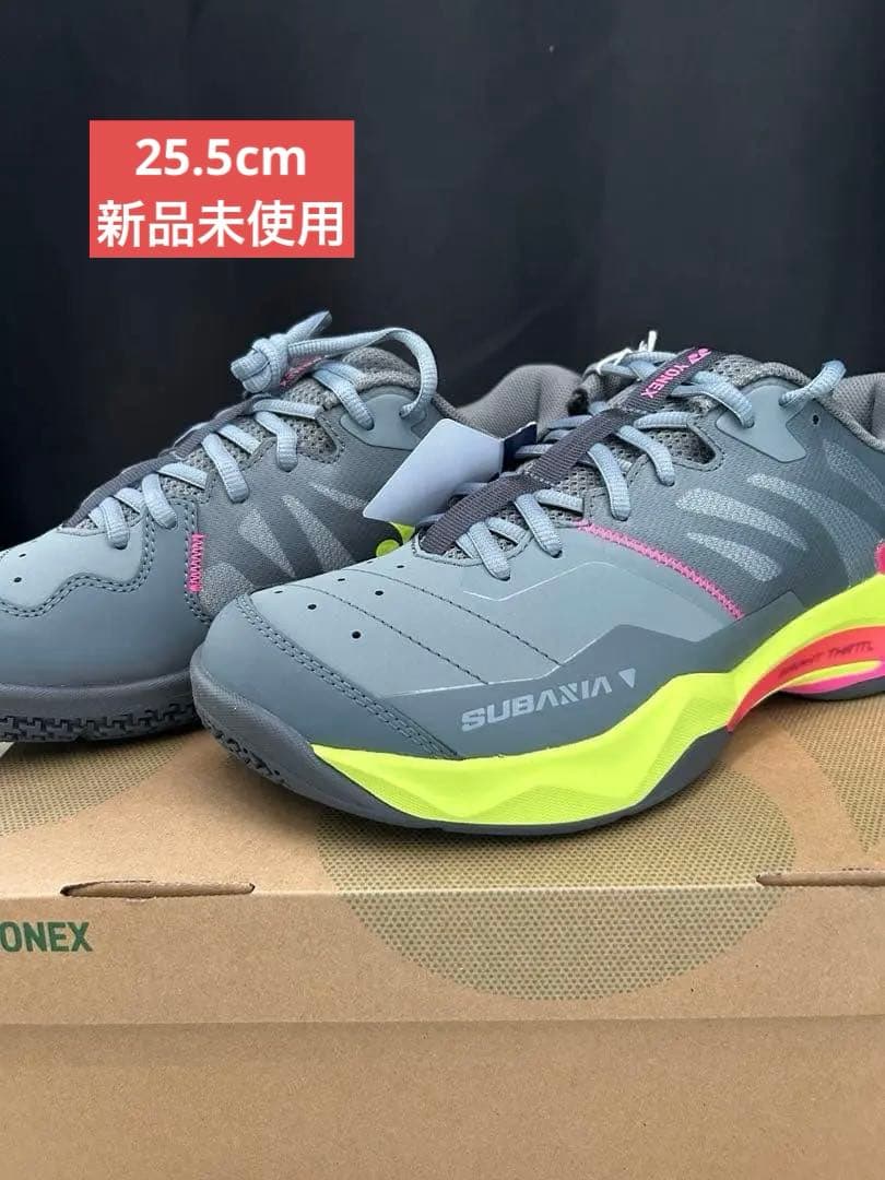 25.5㎝　サブアクシアワイド　新品未使用　YONEX　バドミントン　シューズ