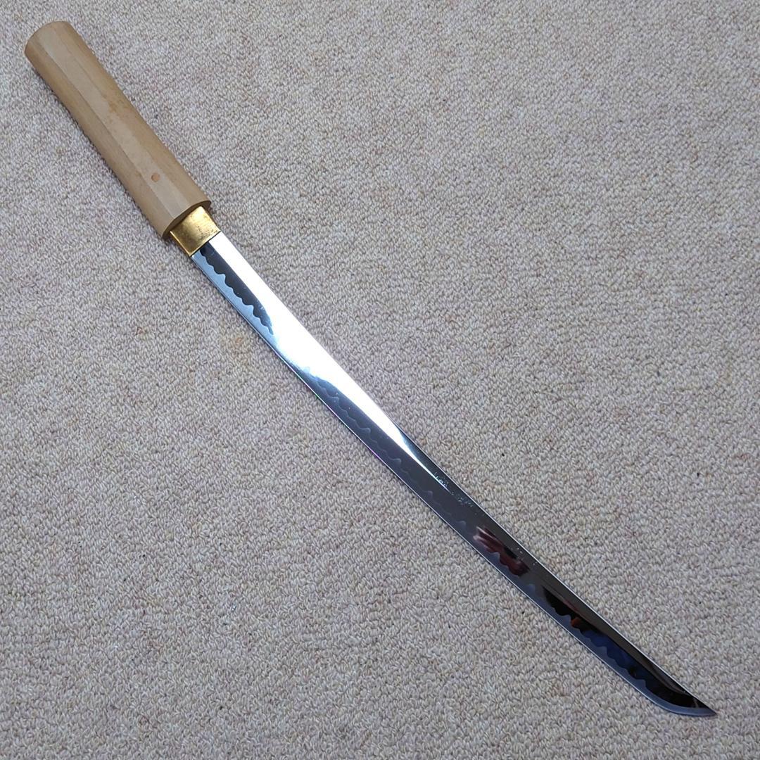 模造刀 白鞘 合金製 大小 2本セット 太刀 脇差