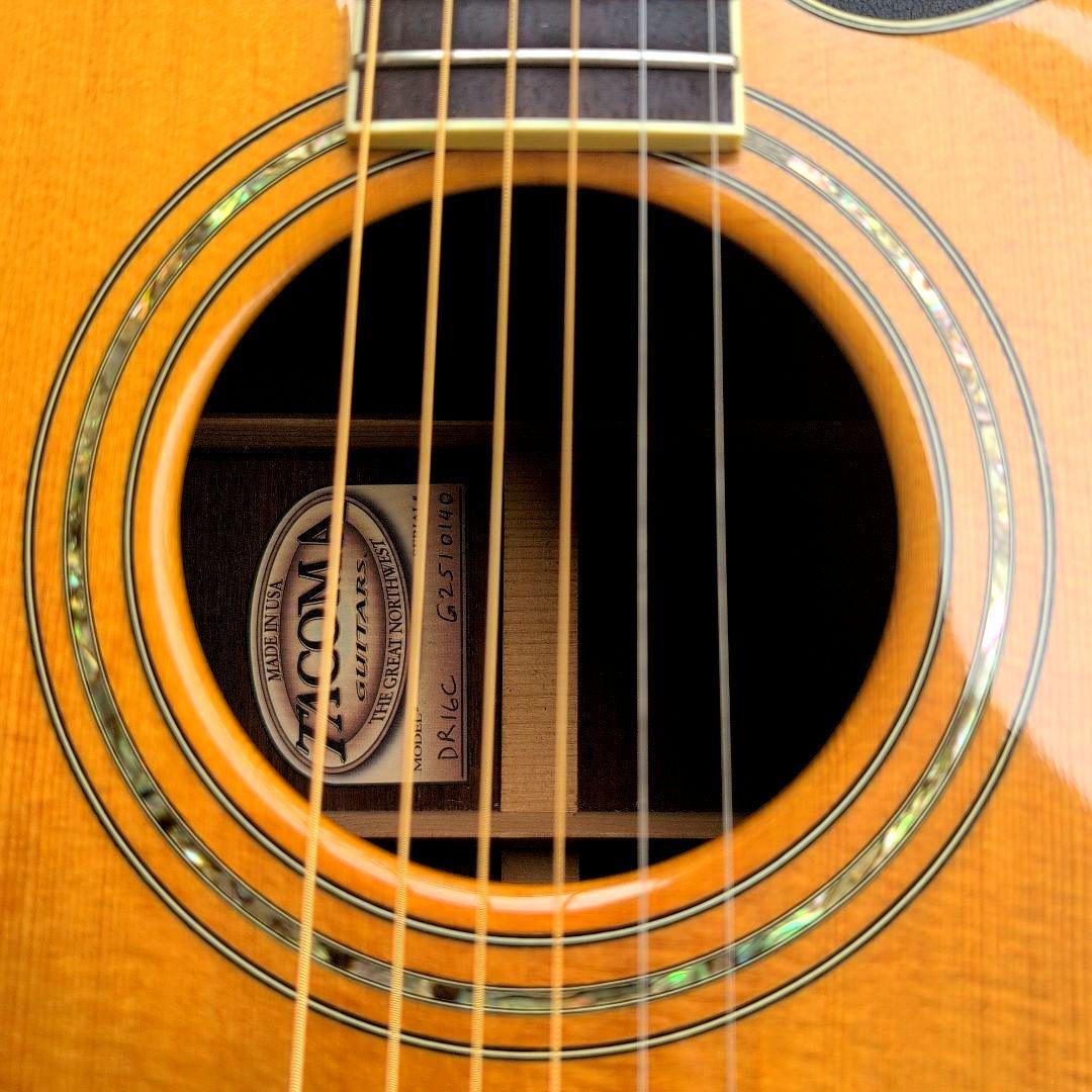 TACOMA 全単板 USA製 DR16C ナチュラル 塗装に難有り！