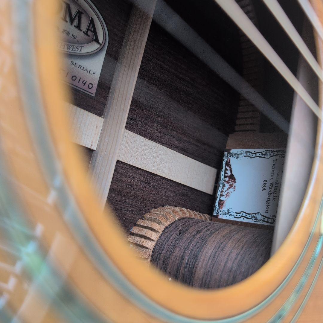 TACOMA 全単板 USA製 DR16C ナチュラル 塗装に難有り！