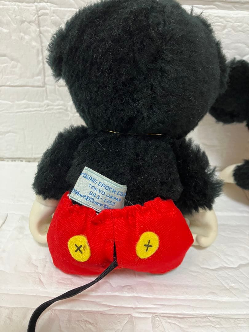 ヴィンテージ ミッキーマウス＆ミニーマウス ヤングエポック タグ付き　当時物