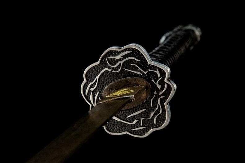 不死斬拝涙 模造刀 居合刀 武士道 武具 漢剣 唐刀 龍泉剣 手鍛造打