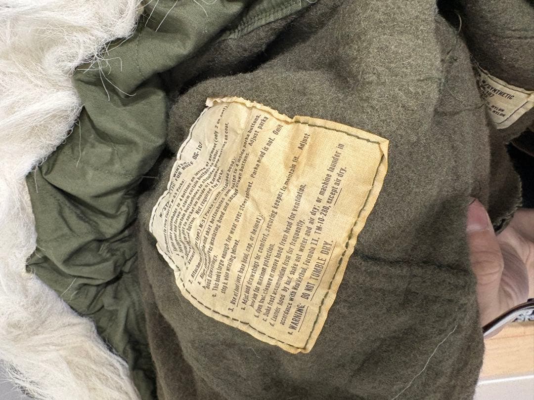 yomogi初期アルミジップ　フィッシュテールパーカーモッズコート