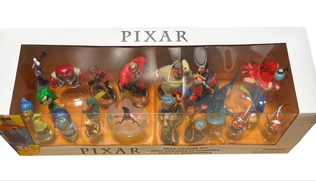 Disney US公式商品 Pixar メガフィギュア、3点セット