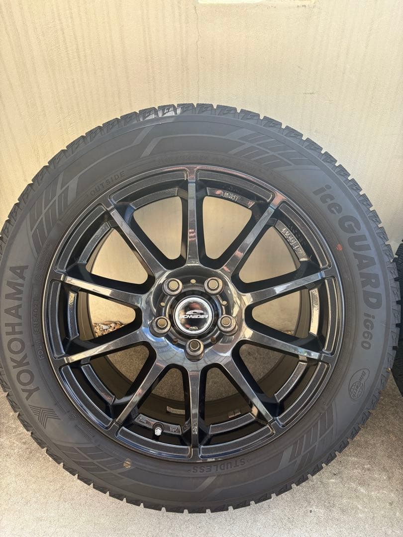 ヨコハマ　スタッドレスタイヤ ice GUARD 17インチタイヤセット