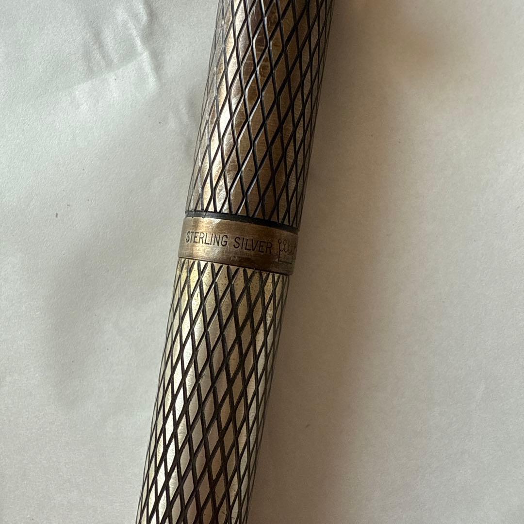 SHEAFFER 万年筆 STERLING SILVER インペリアル 14K