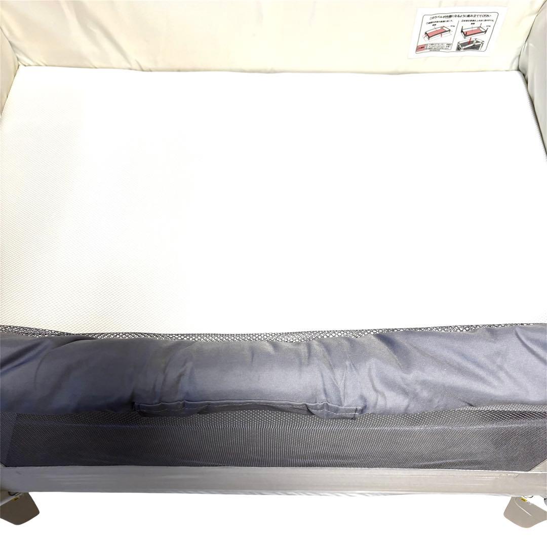 極美品 アップリカ Aprica ココネル エアー AB ベビーベッド ベア 熊