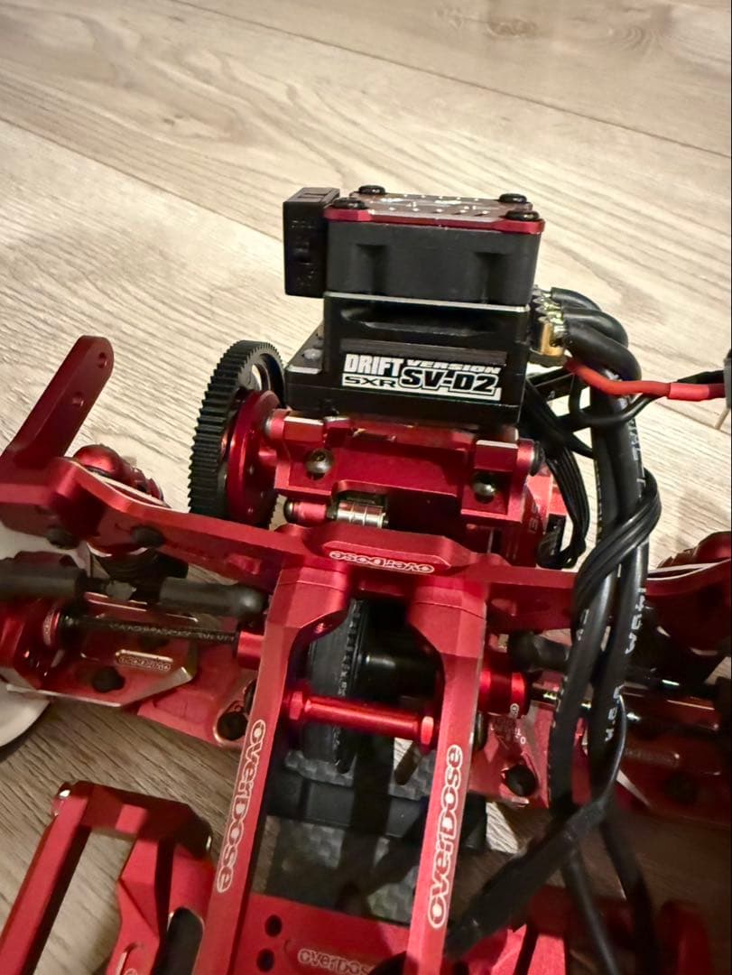 overdose オーバードーズ　ガルム　レッド　カスタム