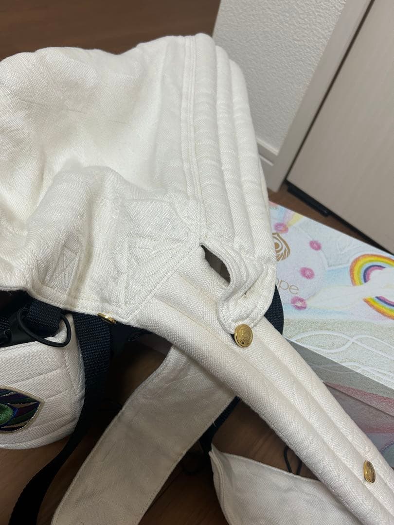 【29日までセール価格】アーティポッペ 白×ツイード柄 ザイガイスト ツイードW