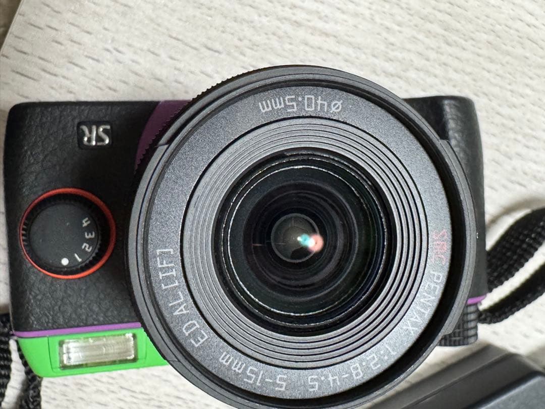 中古液晶焼け　PENTAX Q10 エヴァンゲリオン　TYPE01 初号機モデル