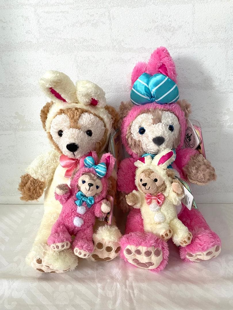 香港ディズニー*ダッフィー*シェリーメイ*イースター*ぬいぐるみ*キーチェーン*