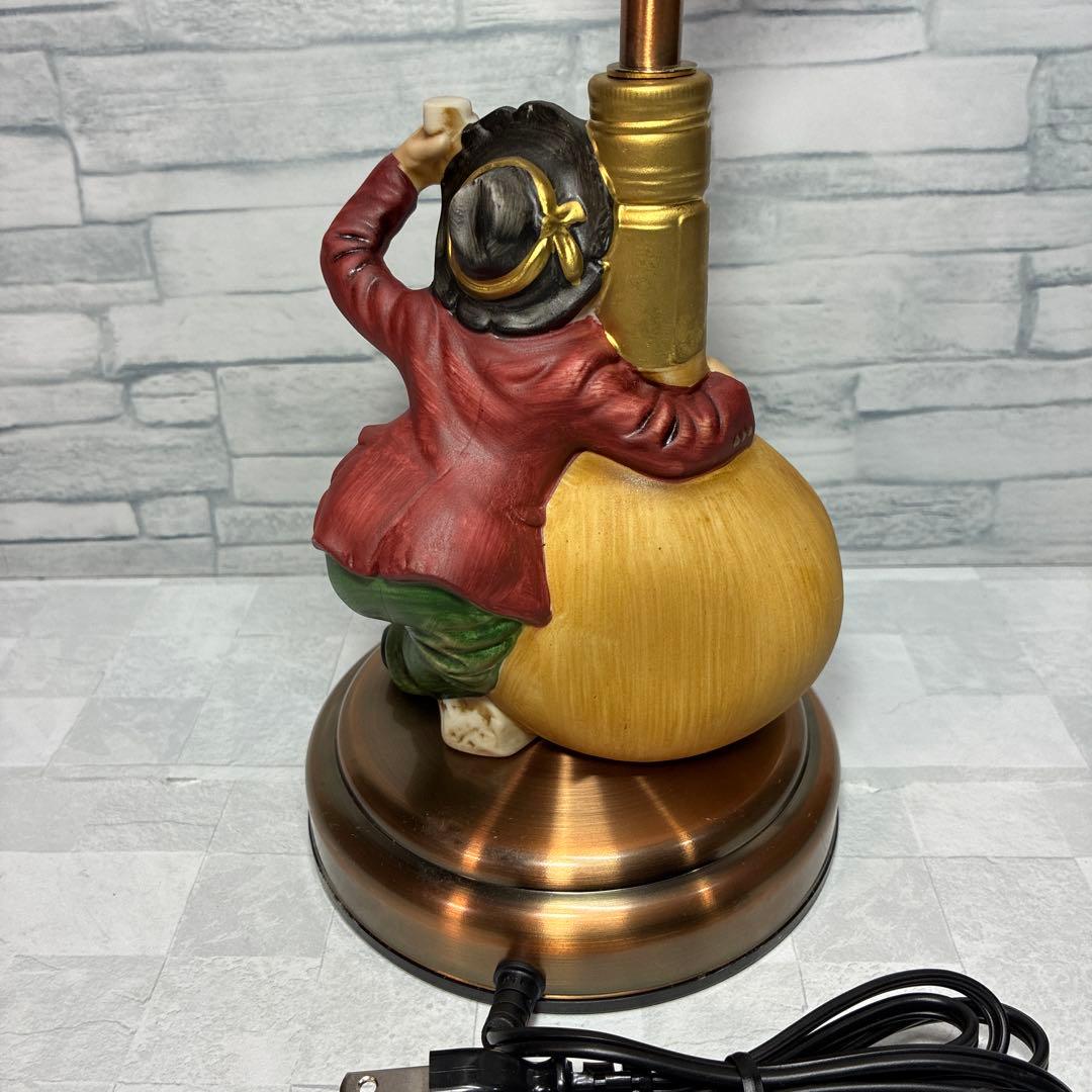 ニッカウ井スキー 非売品 陶磁器ランプ ビンテージ デッドストック