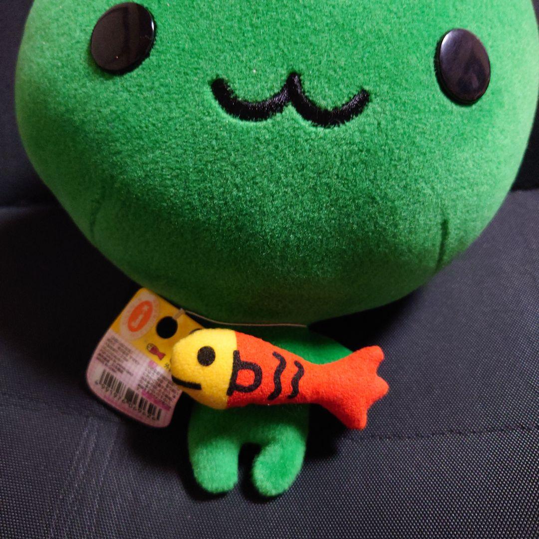 激レア 平成レトロ サンエックス まりもこちゃん お魚 ぬいぐるみ 新品タグ付き