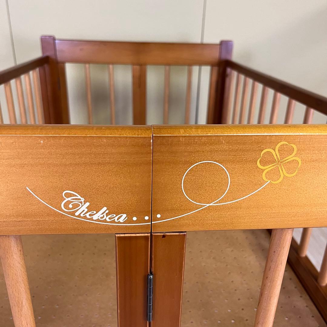 除菌清掃済　日本製　スリーピー　折畳　ワンタッチハイベッド　チェルシー　ブラウン