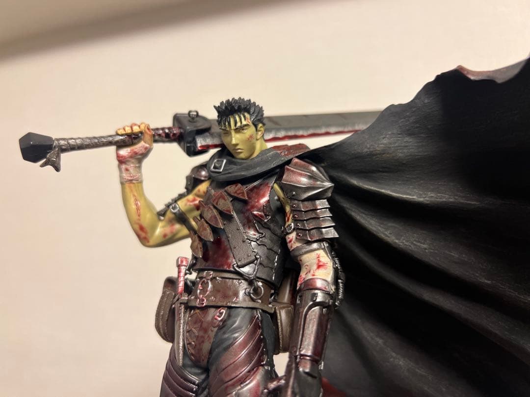 d*4様 【入手困難】ベルセルク　ガッツ ART OF WAR製フィギュア 黒い