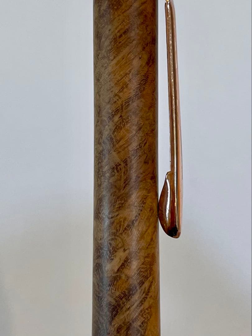 Woodpencraft ウッドペンクラフト チーク瘤 シャーペン 木箱付き