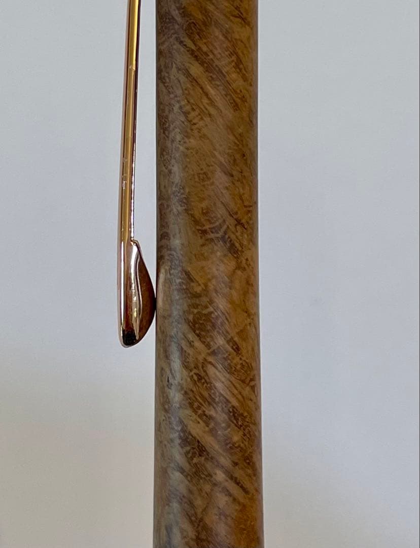 Woodpencraft ウッドペンクラフト チーク瘤 シャーペン 木箱付き